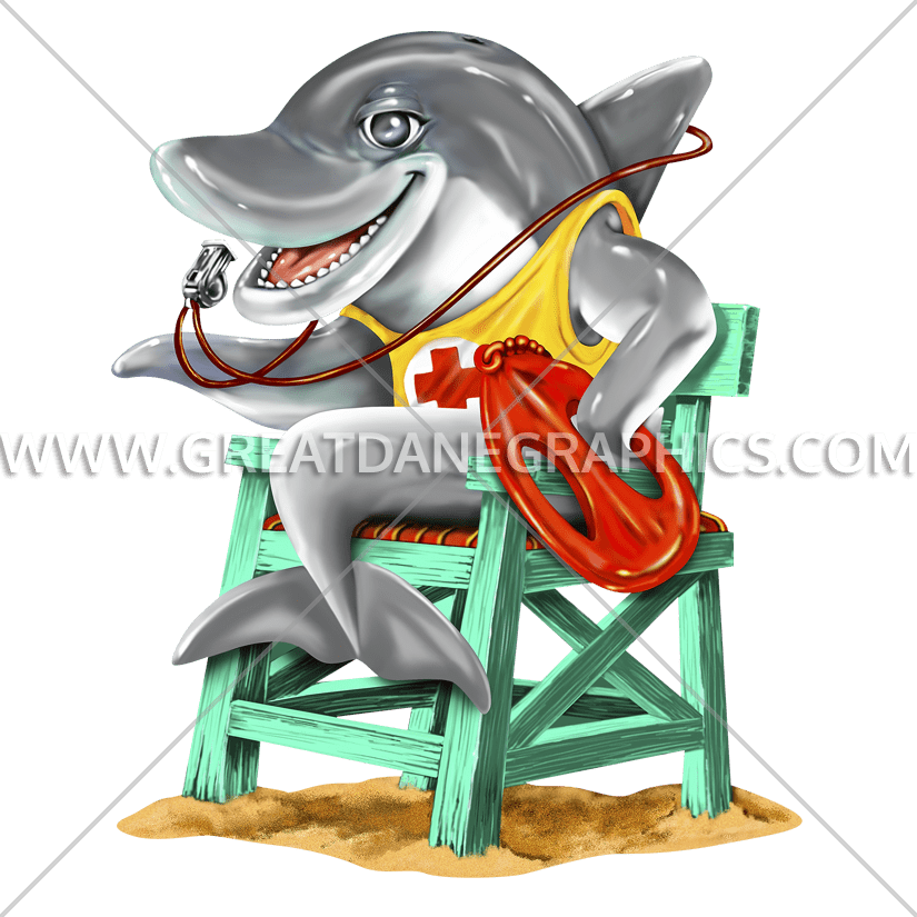 Lifeguard clipart lifeguard rescue. Dolphin production ready artwork