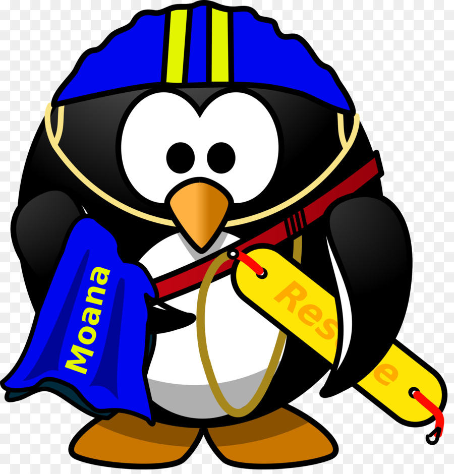 Penguin cartoon bird graphics. Lifeguard clipart lifesaving