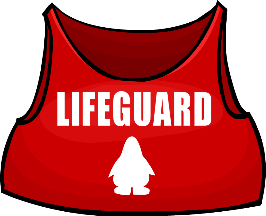 Lifeguard clipart needed. Shirt club penguin rewritten