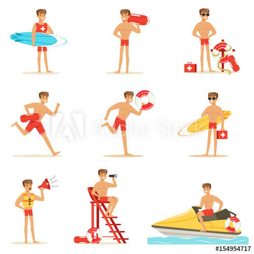 lifeguard clipart water rescue