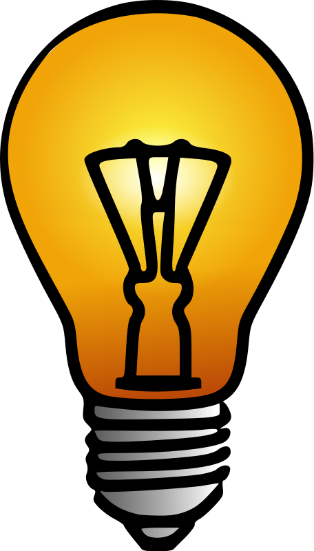 Light bulb clip art clear background. Hypothesis clipart google search