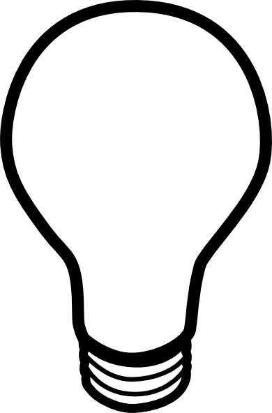 Light bulb clip art vector. Lightbulb free in open