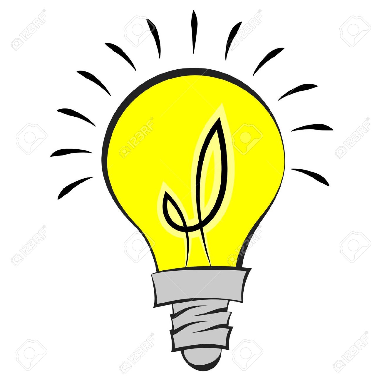 Light bulb clip art vector. Pictures of bulbs clipart