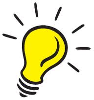 idea clipart small light bulb