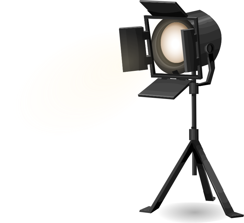 lights clipart stage light