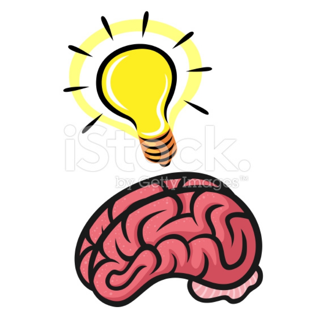 lightbulb clipart brain machine