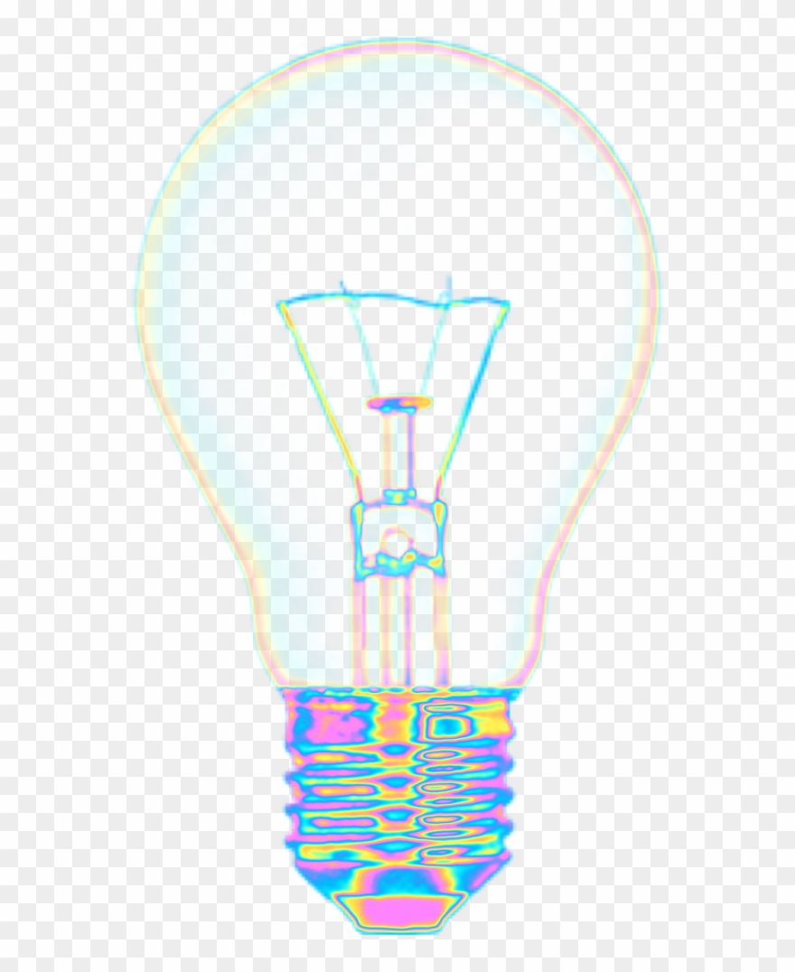 lightbulb clipart colorful