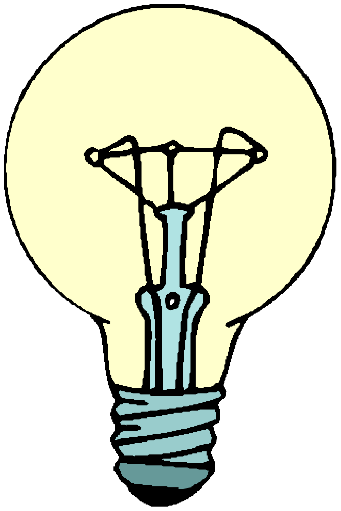 lightbulb clipart fact
