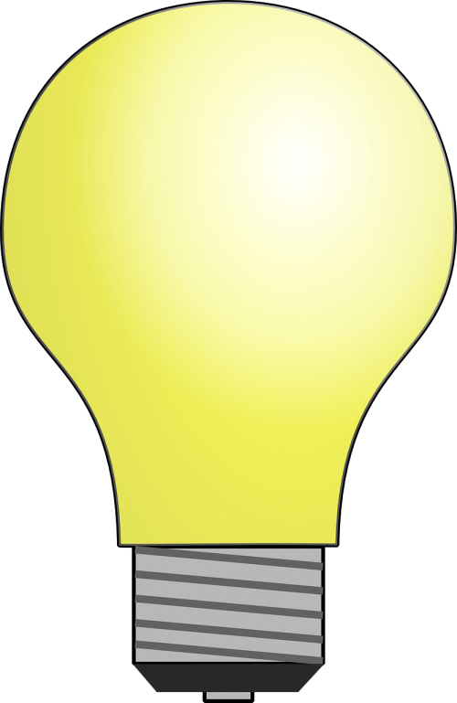 lightbulb clipart plan