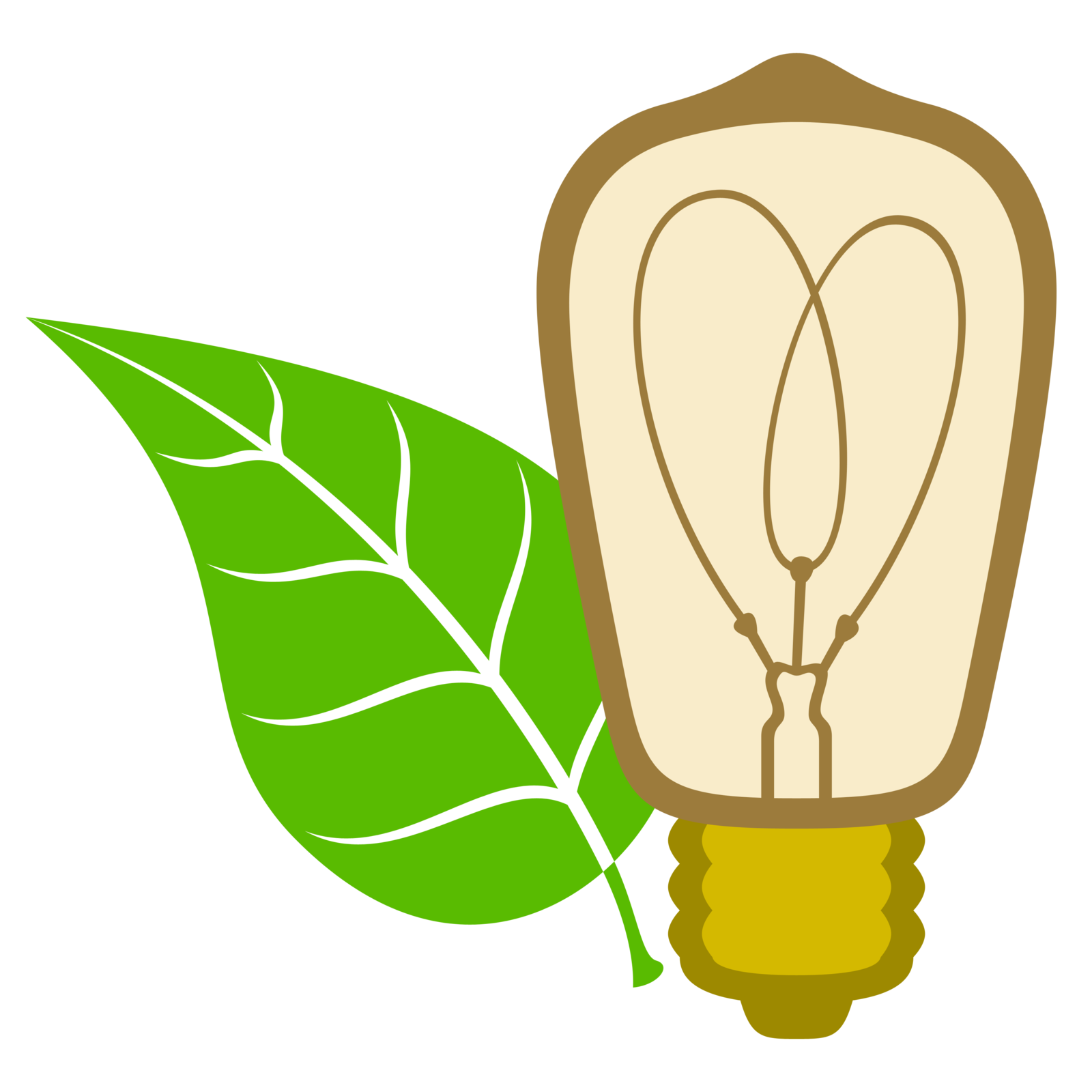 lightbulb clipart plant