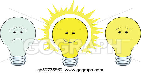 lightbulb clipart row