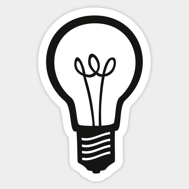 lightbulb clipart simple light bulb