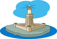 Lighthouse clipart alexandria. Search results for pharos