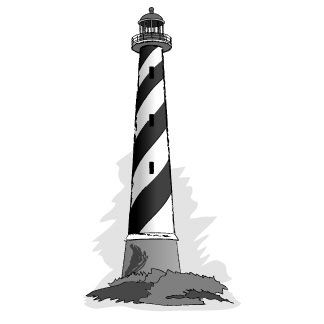 Lighthouse clipart artistic. Public domain panda free