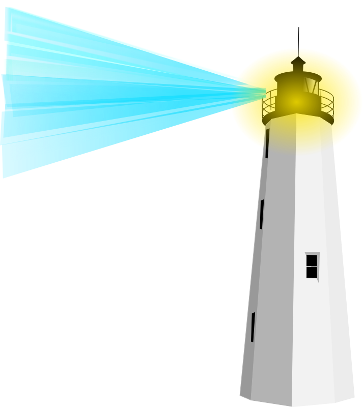 Free . Lighthouse clipart beacon