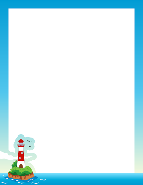 Lighthouse clipart border. Pin by muse printables