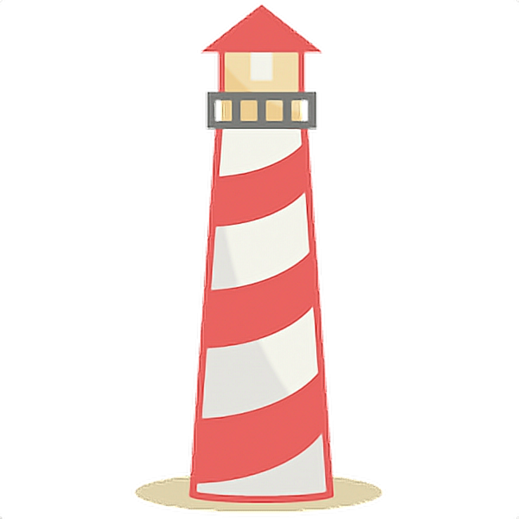 lighthouse clipart cute