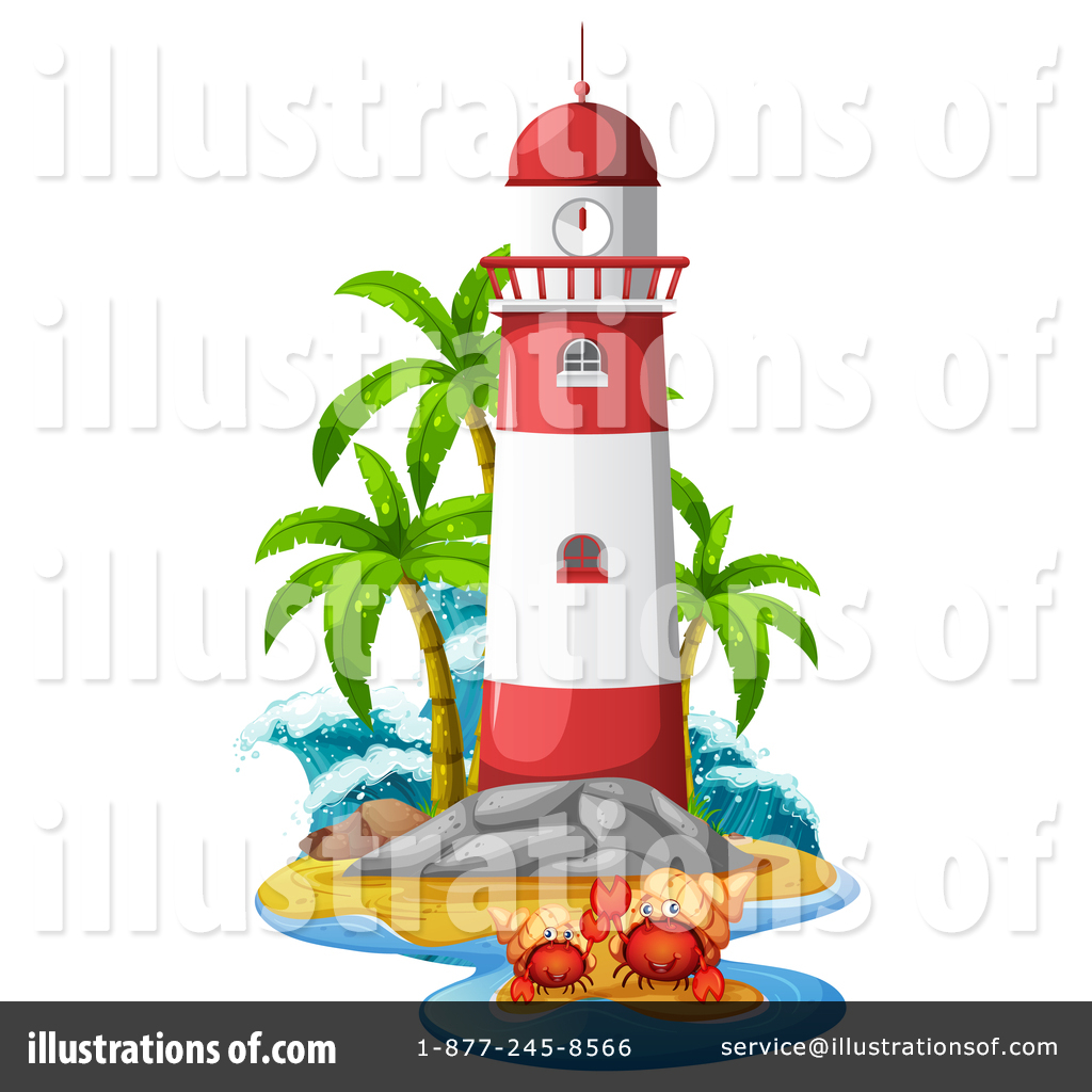 lighthouse clipart illustration