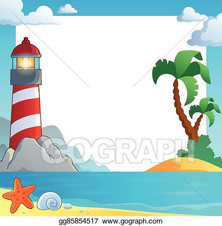 lighthouse clipart ocean