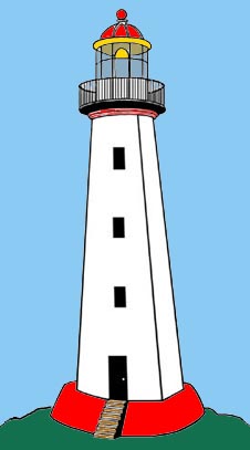 Lighthouse clipart public domain. Panda free 