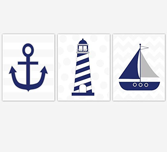 Amazon com nautical baby. Lighthouse clipart sailboat