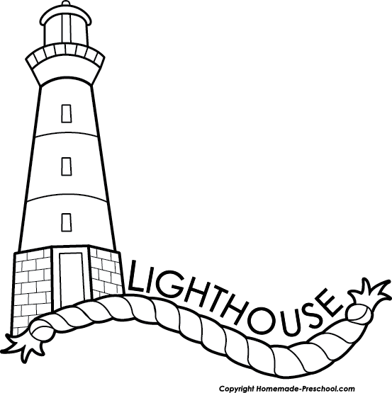 lighthouse clipart simple