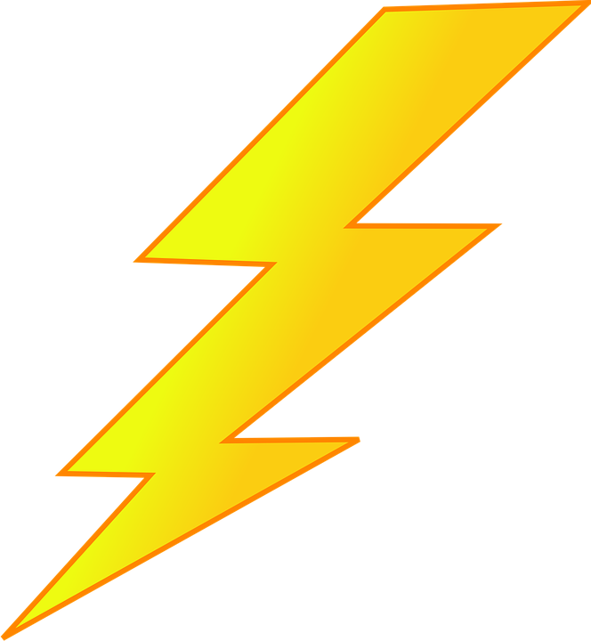 Lightning clipart lightning shock. Picture of a bolt