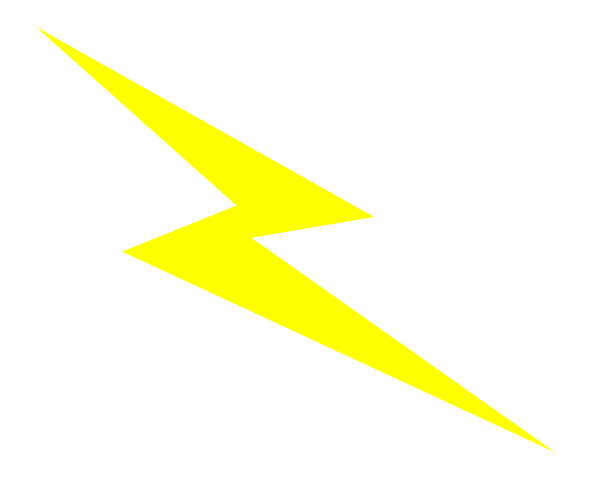 lighting clipart lightening bolt