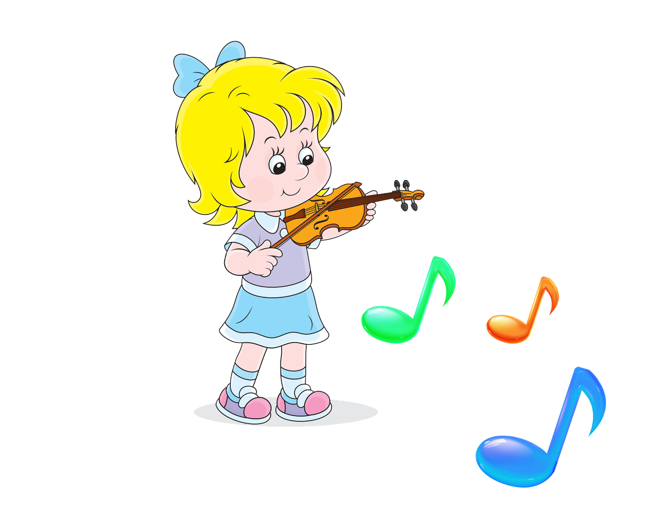 Toddler clipart instrument. Violin musical illustration little