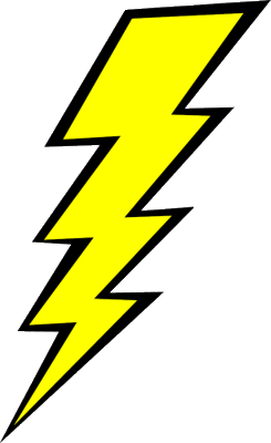 Electricity bolt cymbeline pinterest. Lightning clipart