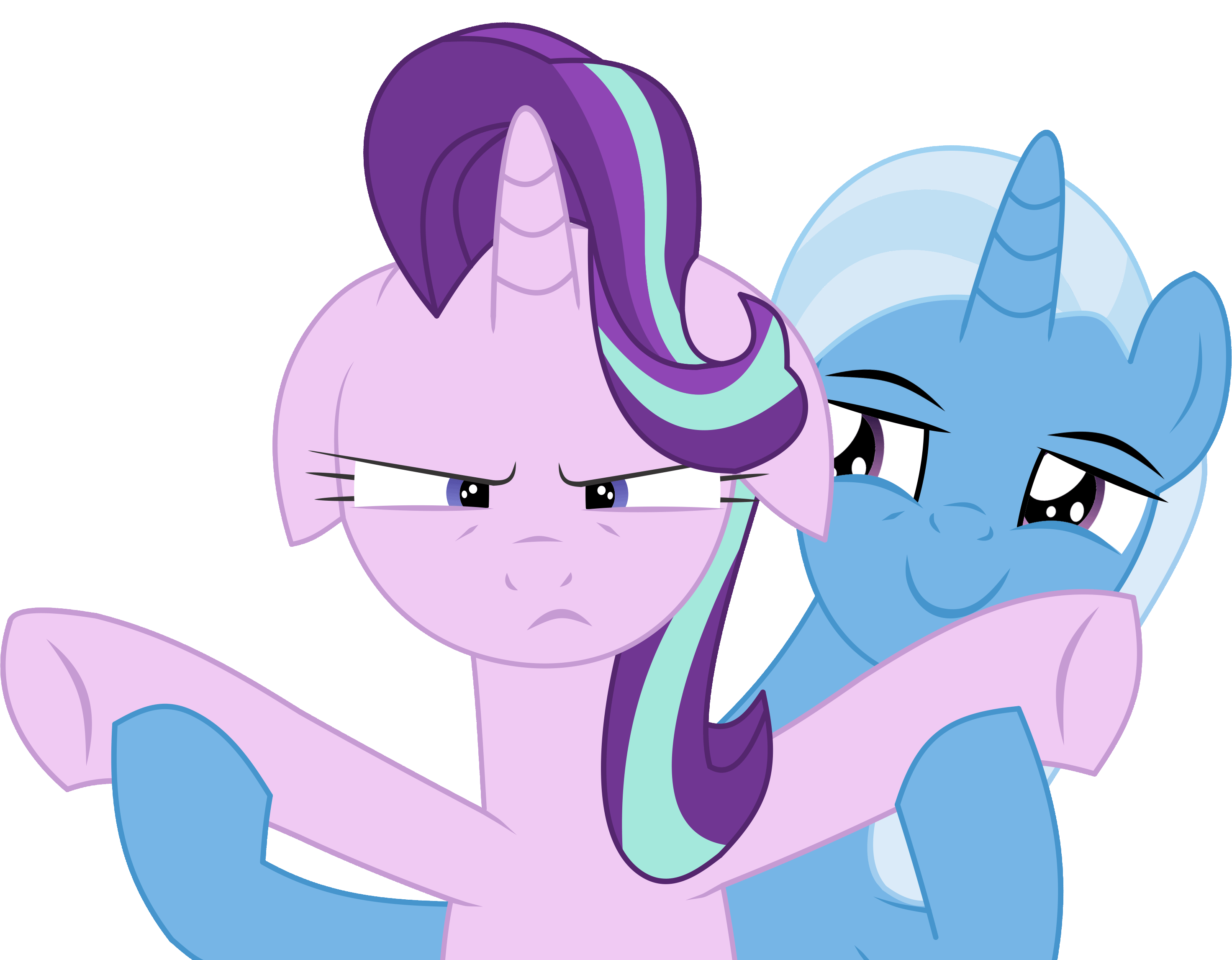 Trixie and starlight glimmer. Lightning clipart animation