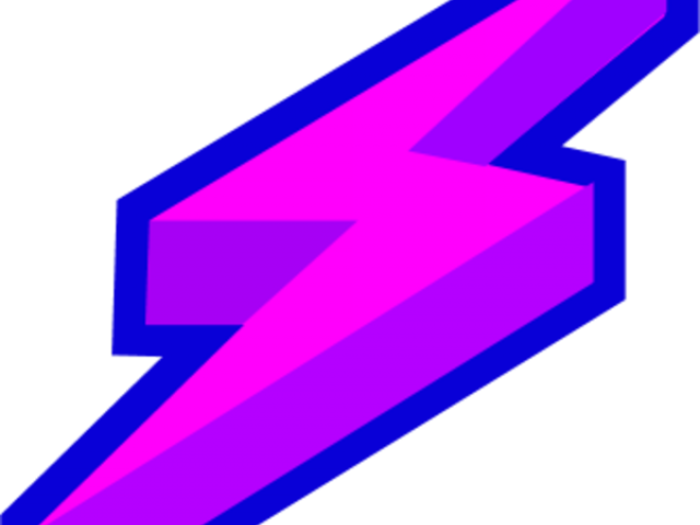 Cartoon bolt x carwad. Lightning clipart blot