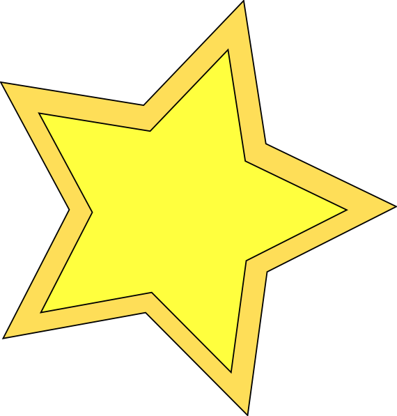 pointing clipart double star