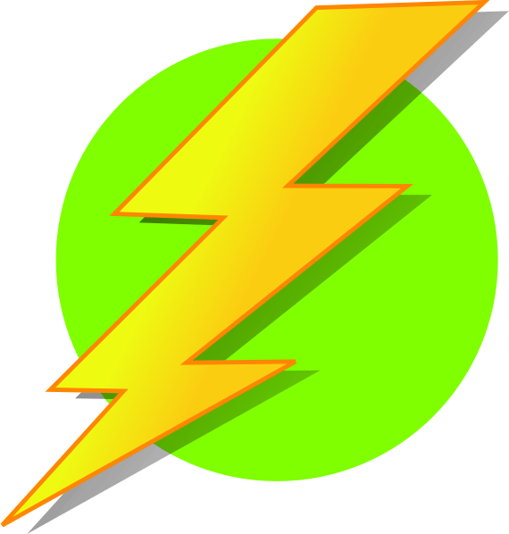 lightning clipart electric sign