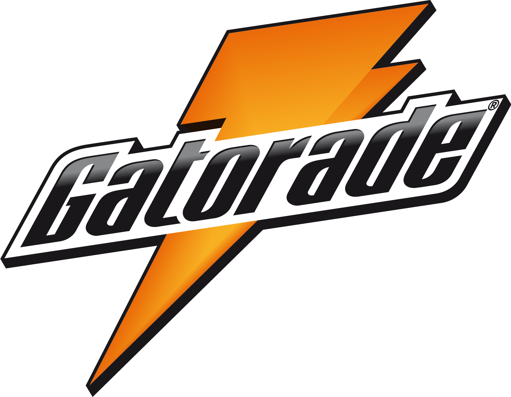Lightning clipart gatorade. Logos the g ery