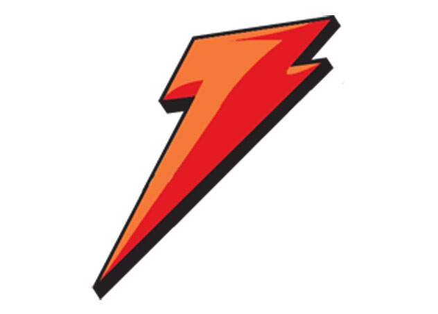 Lightning clipart gatorade. Bolt free download best