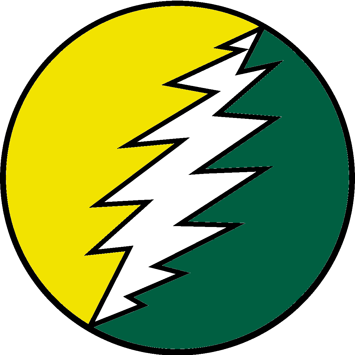 Bolt icon panda free. Lightning clipart green