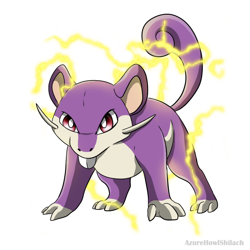 Rattata use wave by. Lightning clipart i hear thunder