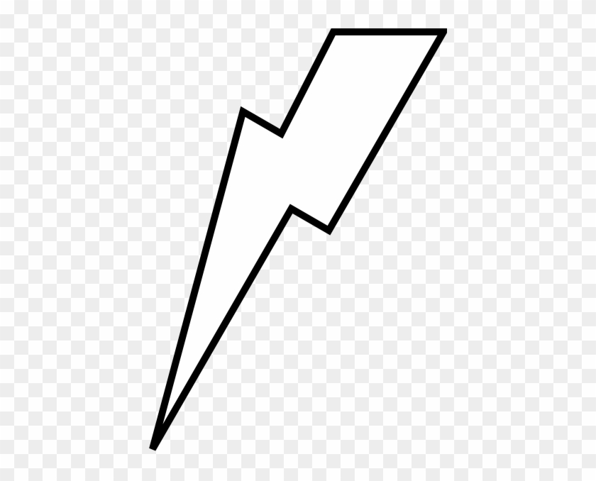 lightning clipart line