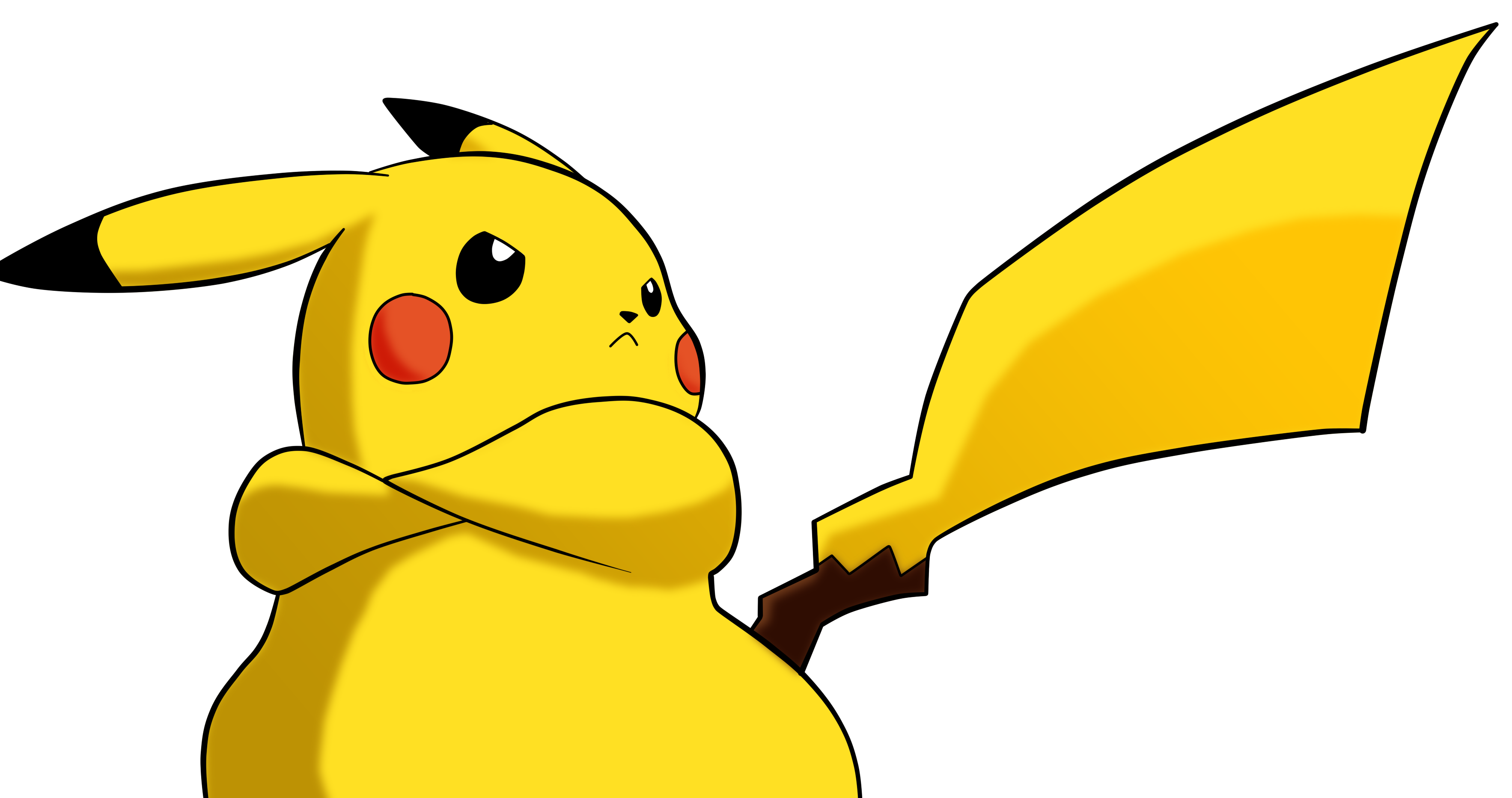 pikachu clipart lightning