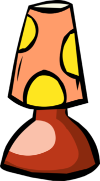  beauty cartoon lamp. Lights clipart club