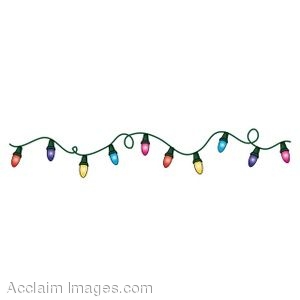 lights clipart holiday
