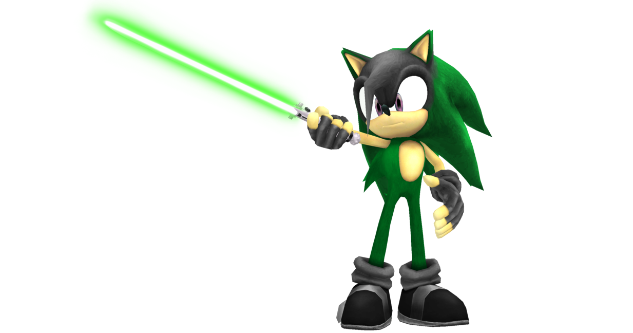 lightsaber clipart green