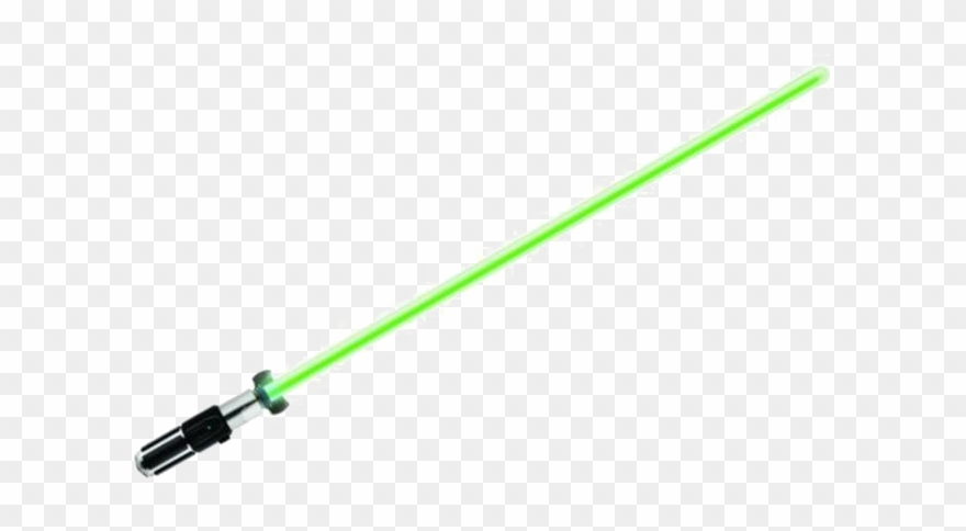 Png image star wars. Lightsaber clipart green