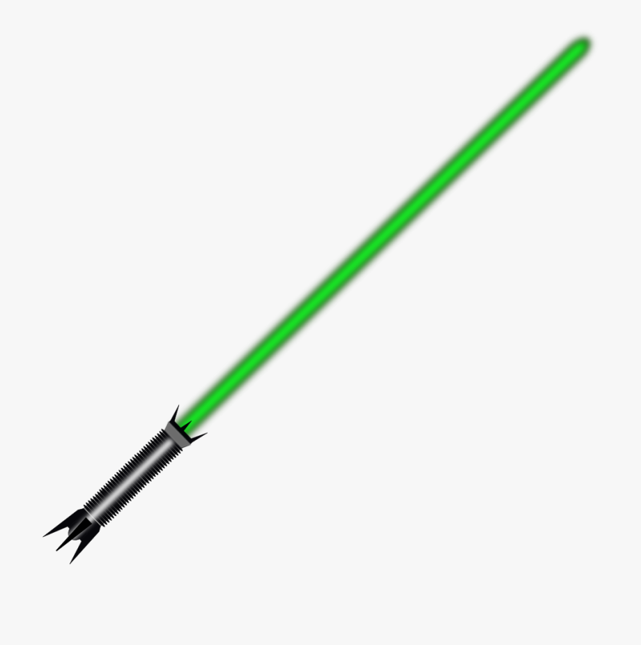 Lightsaber clipart green. Jedi clip art drawing