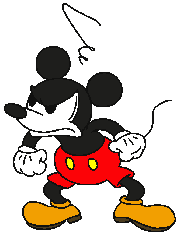 mice clipart angry