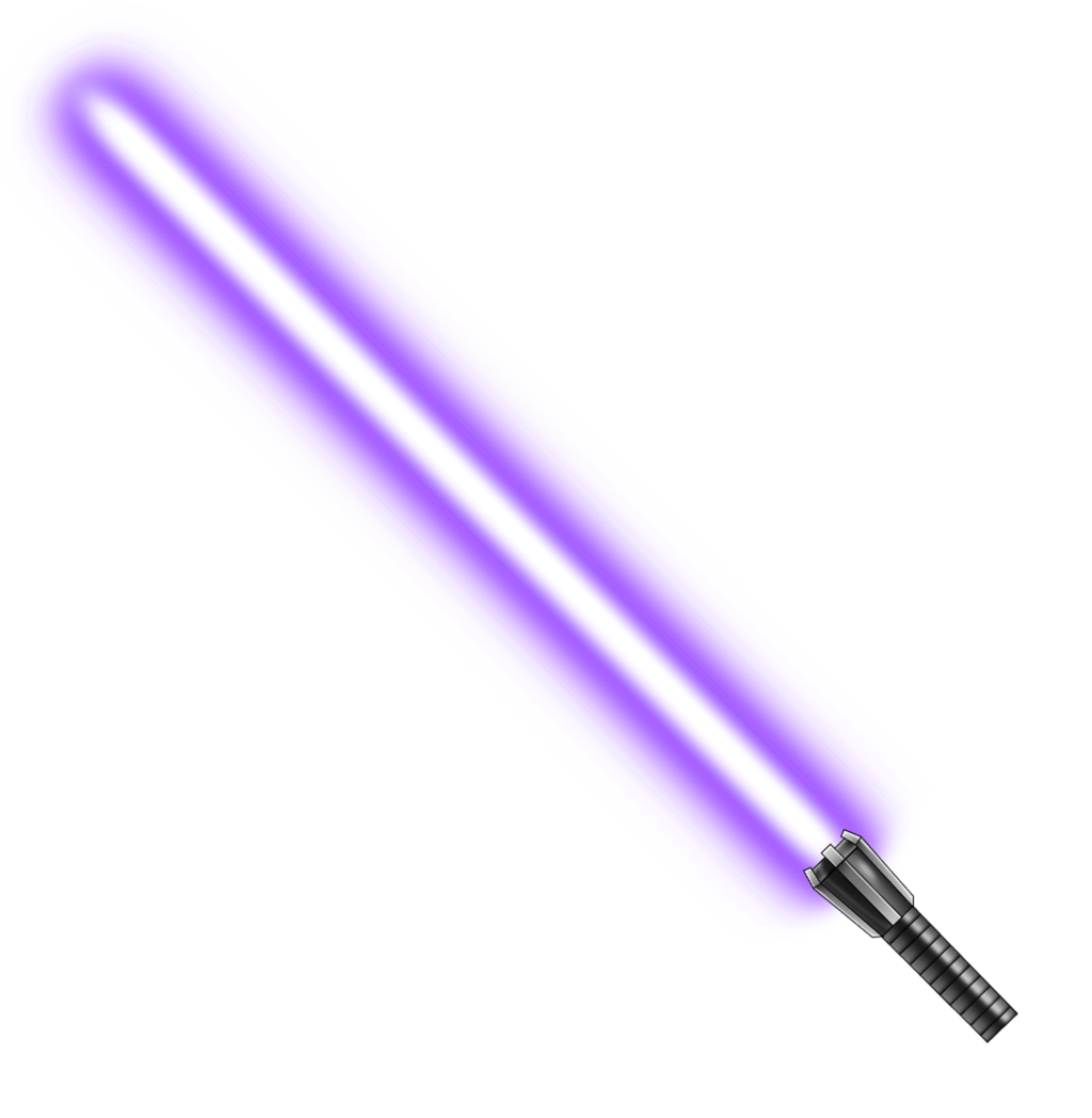 purple clipart light saber