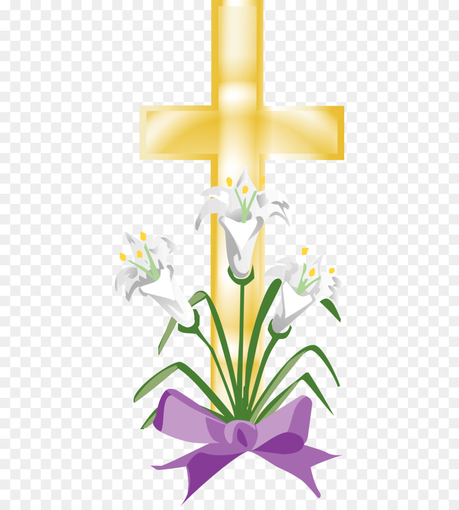 Background . Lily clipart easter sunday