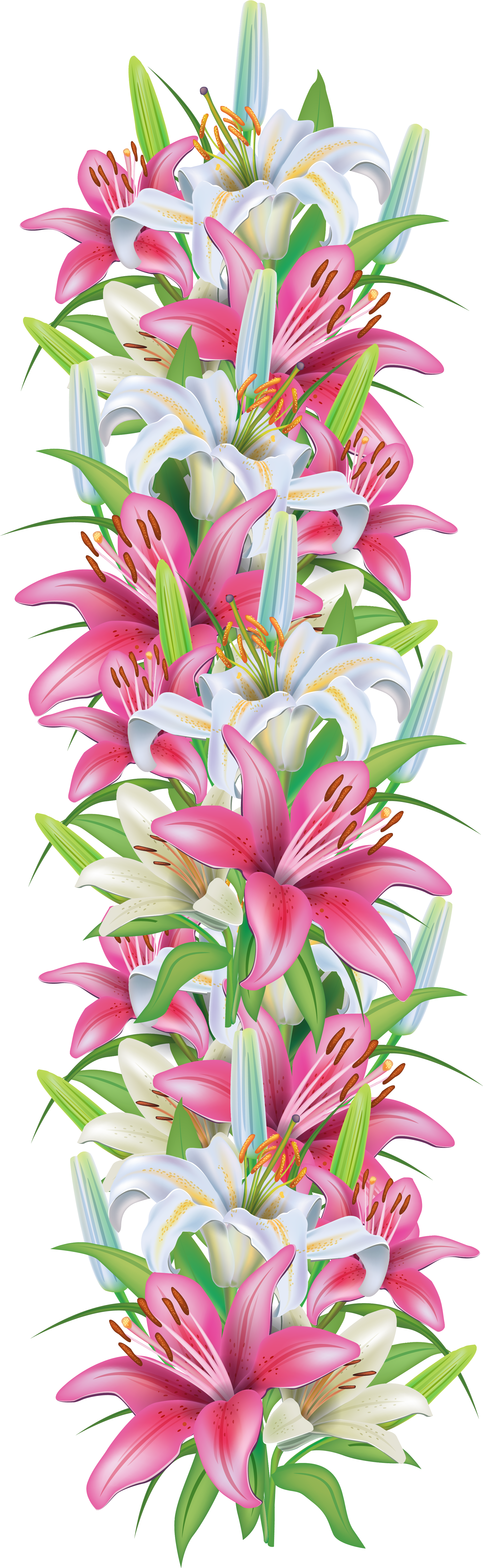 Lily clipart flower decoration, Lily flower decoration Transparent FREE