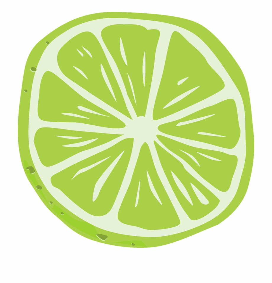 Lemon slice green png. Lime clipart juicy
